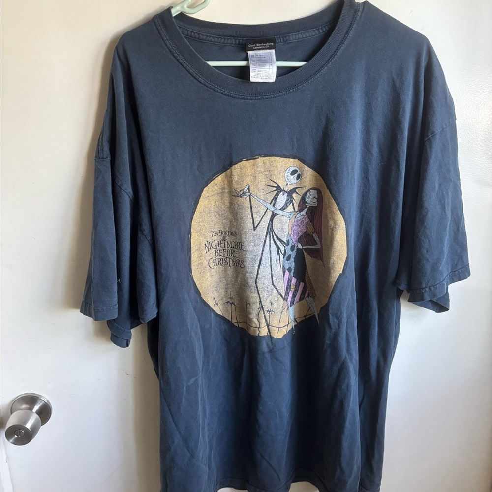 The Nightmare Before Christmas Graphic T-Shirt - Black